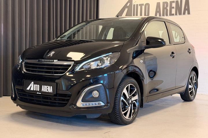 Sort Peugeot 108 fra 2020