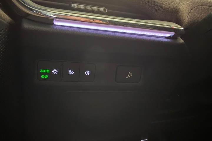 Blå Skoda Enyaq fra 2021
