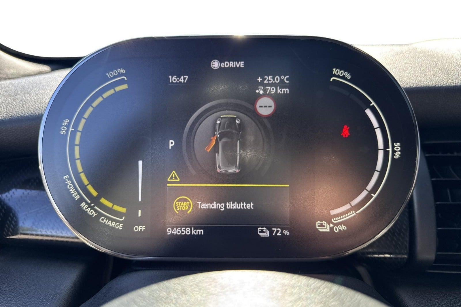 Sort Mini Cooper SE fra 2020