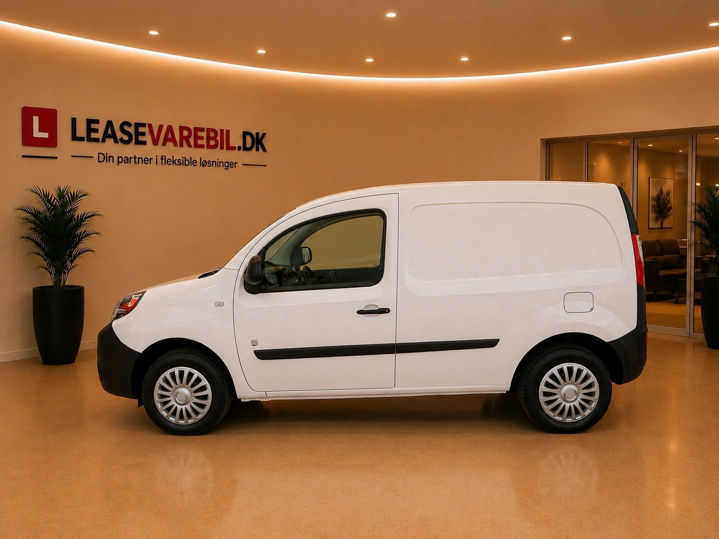 Hvid Renault Kangoo fra 2017
