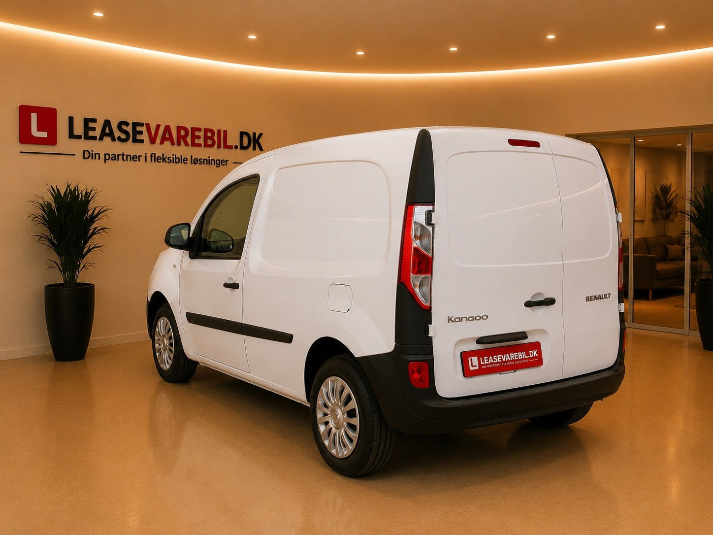 Hvid Renault Kangoo fra 2017