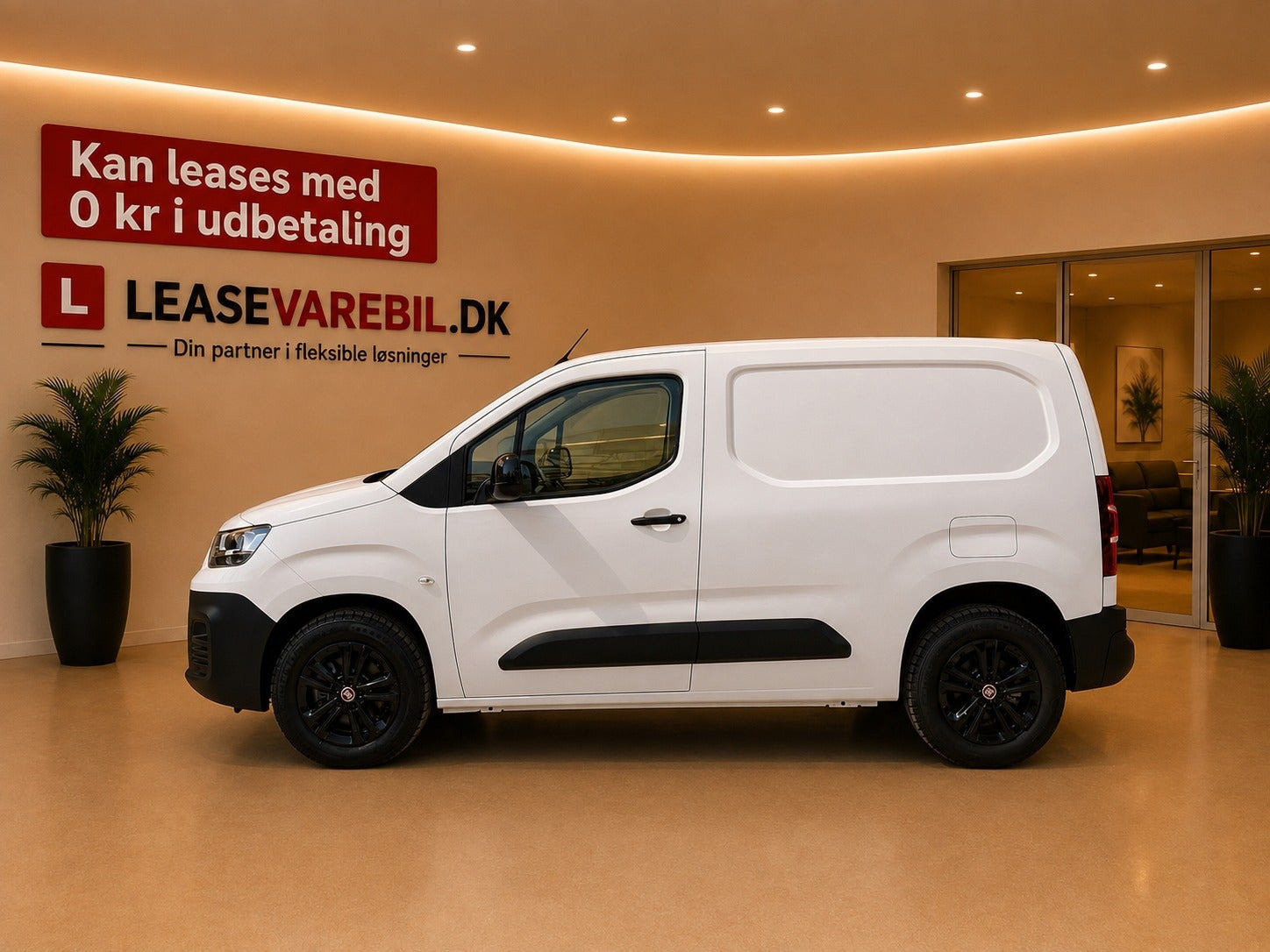 Hvid Fiat Doblò E fra 2023