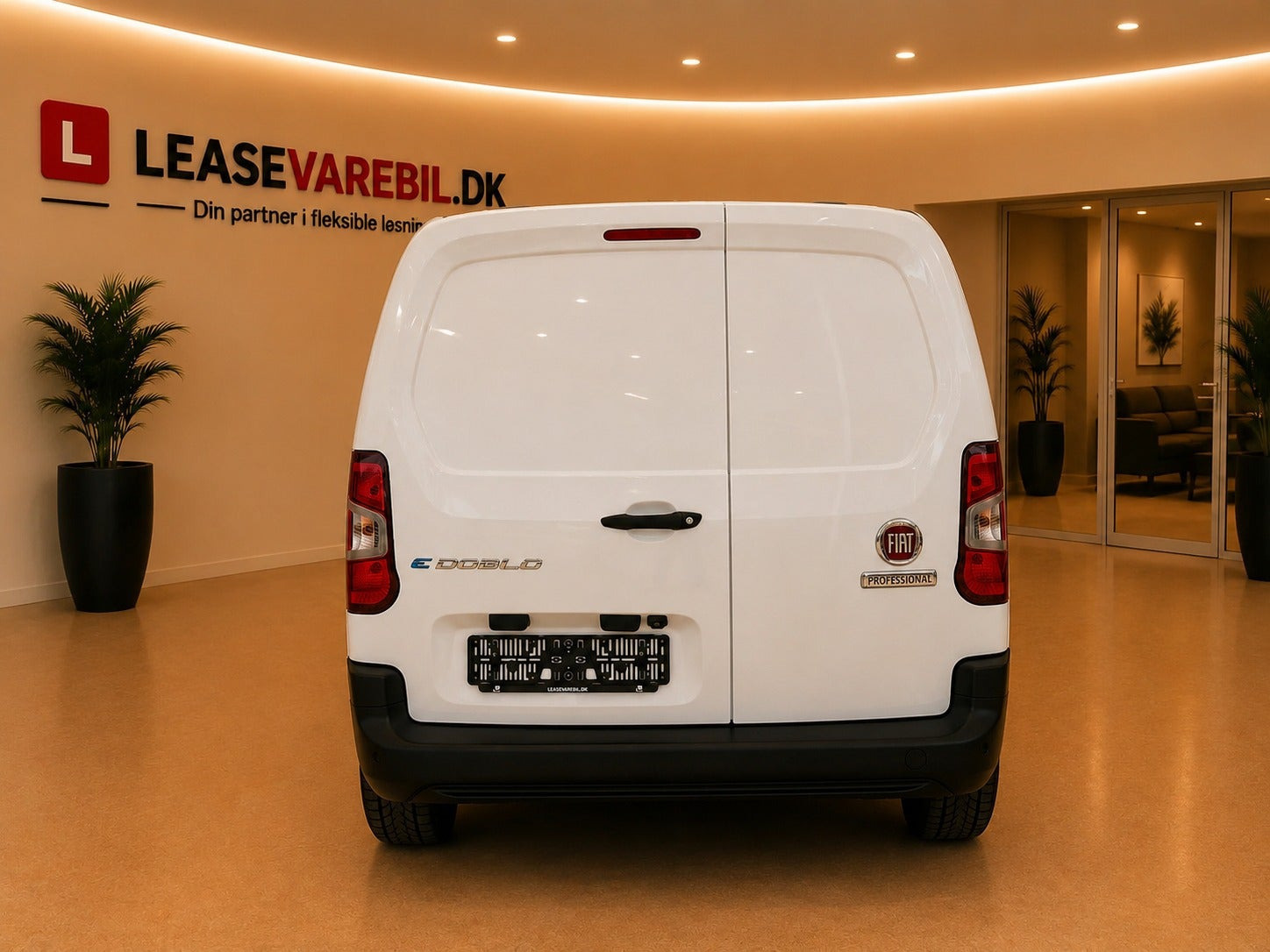Hvid Fiat Doblò E fra 2023