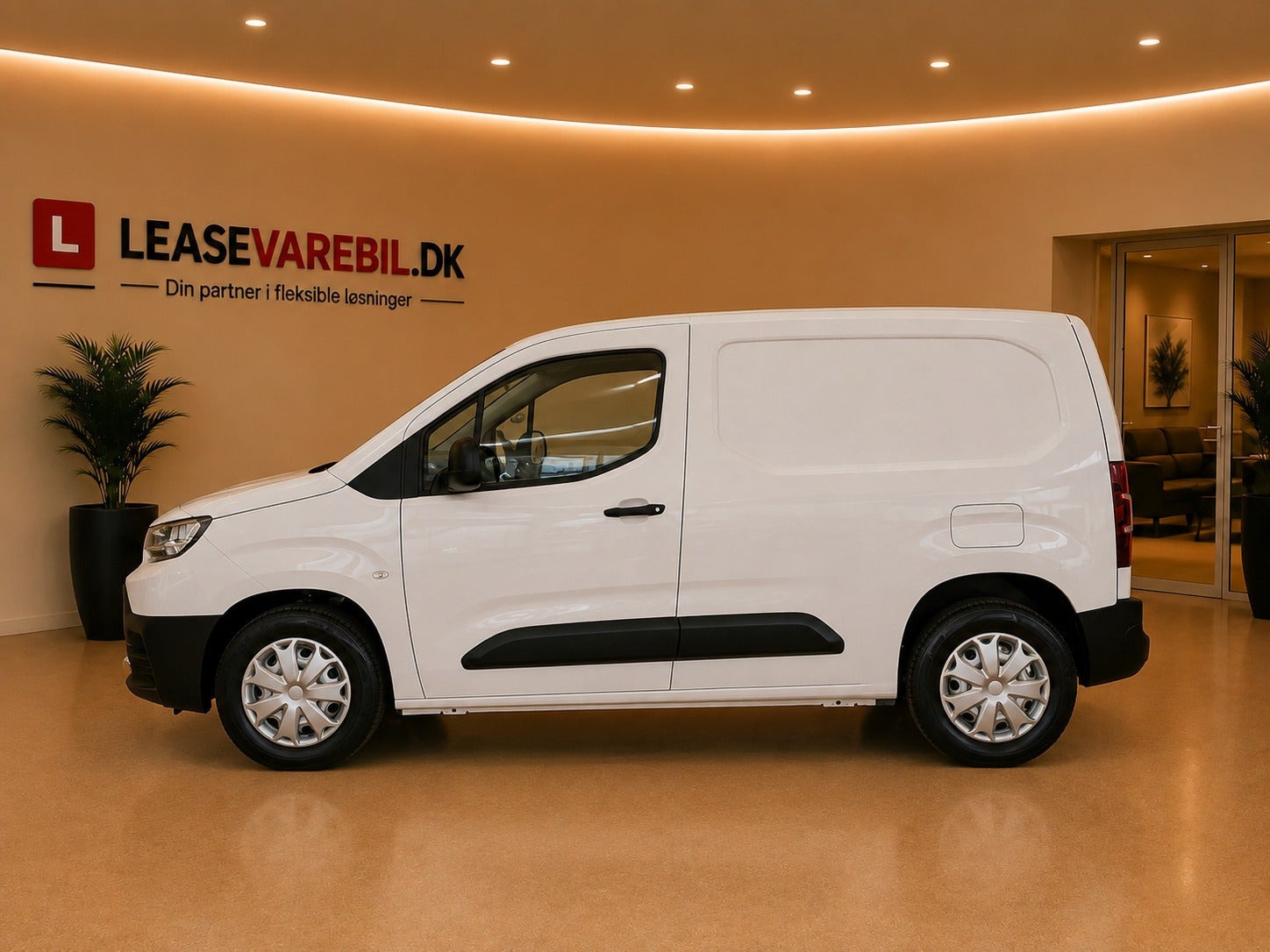 Hvid Toyota ProAce City fra 2025