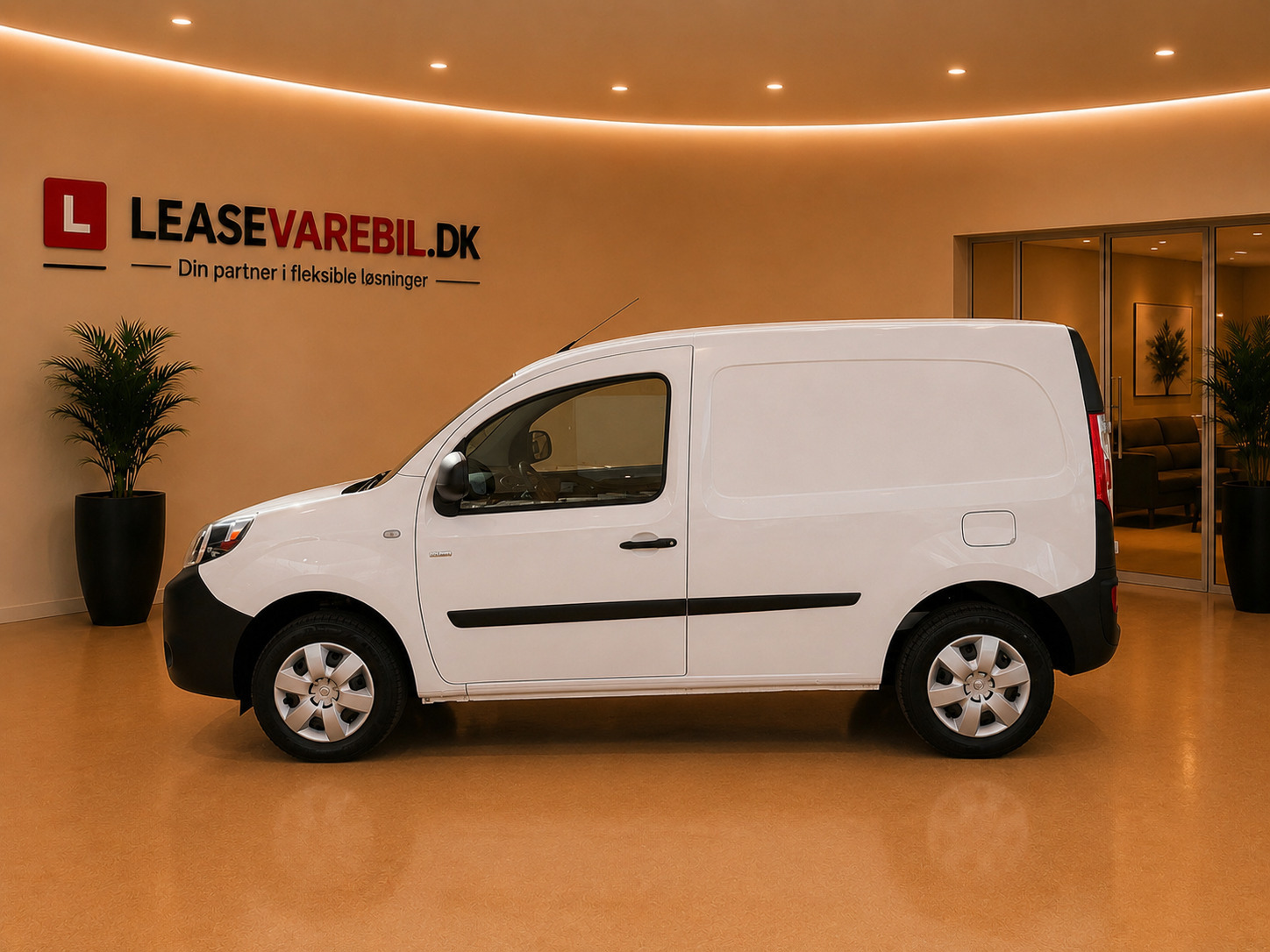 Hvid Renault Kangoo fra 2019
