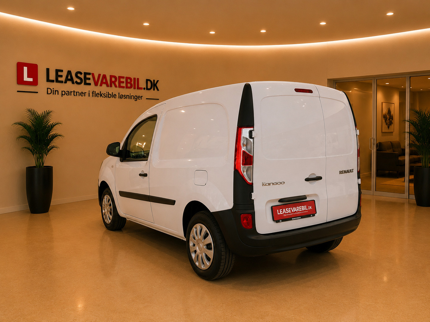 Hvid Renault Kangoo fra 2019