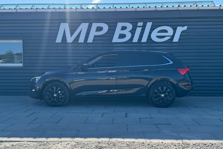 Sort Skoda Scala fra 2023