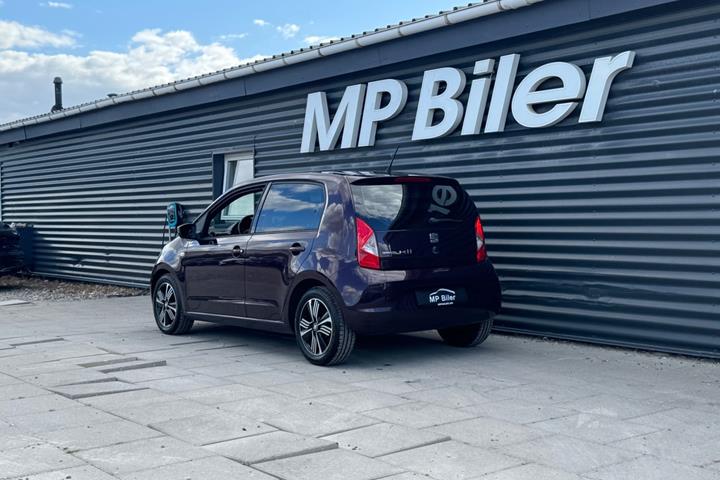 Rød Seat Mii fra 2017