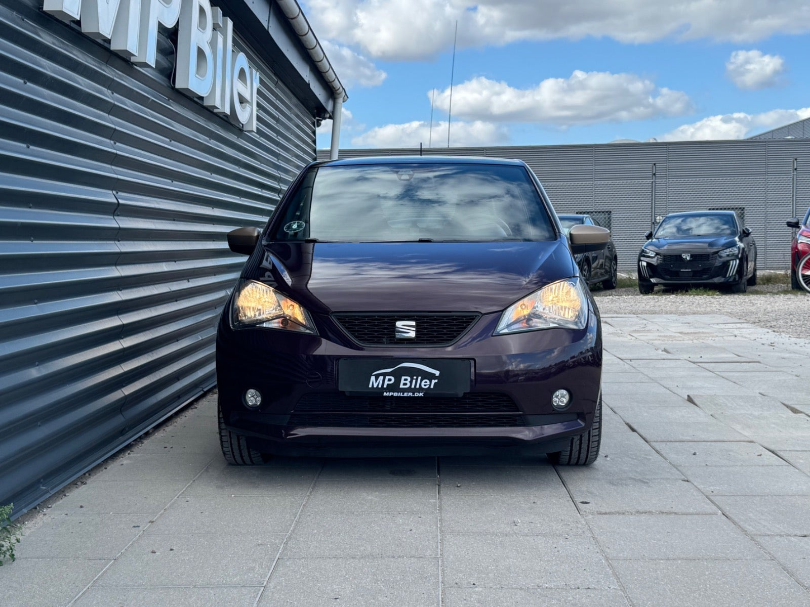 Rød Seat Mii fra 2017