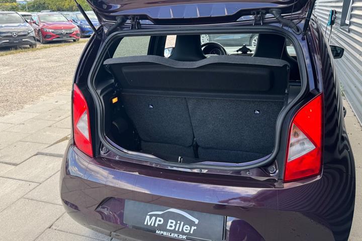Rød Seat Mii fra 2017