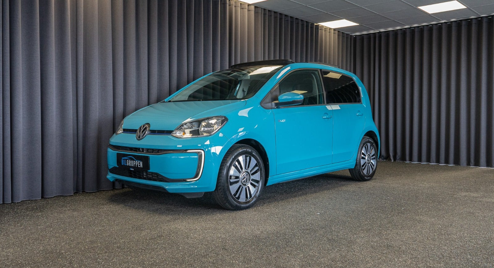 Blå VW E-UP! fra 2018
