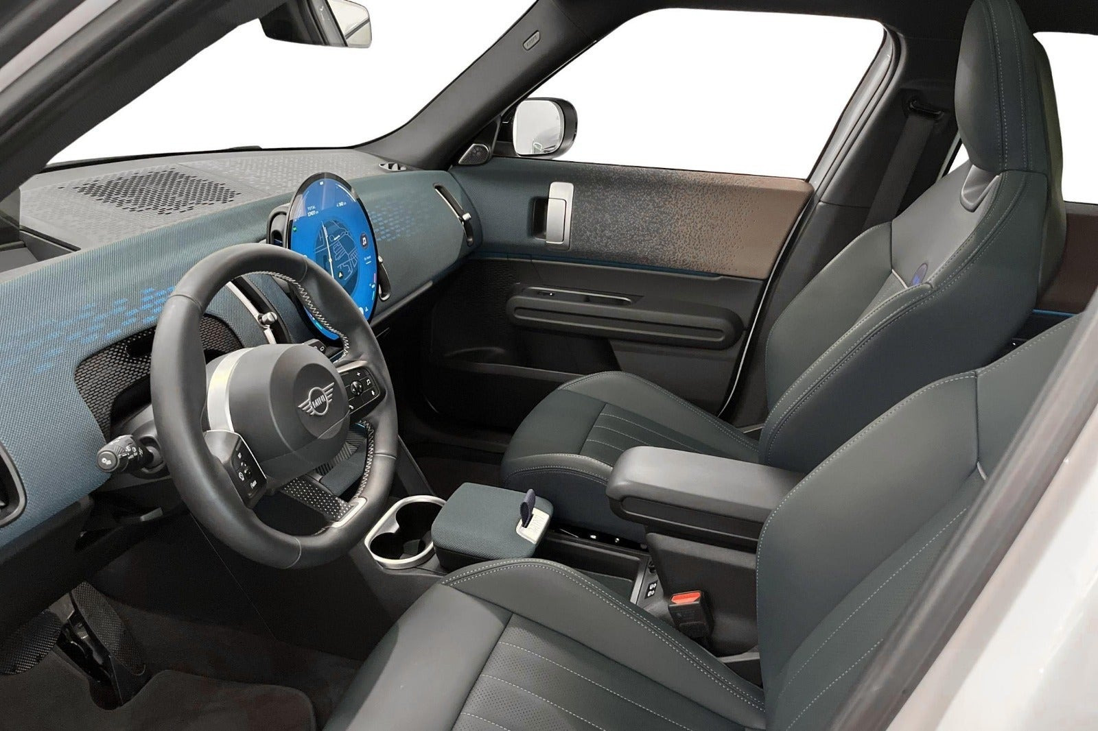 Hvid Mini Countryman E fra 2025