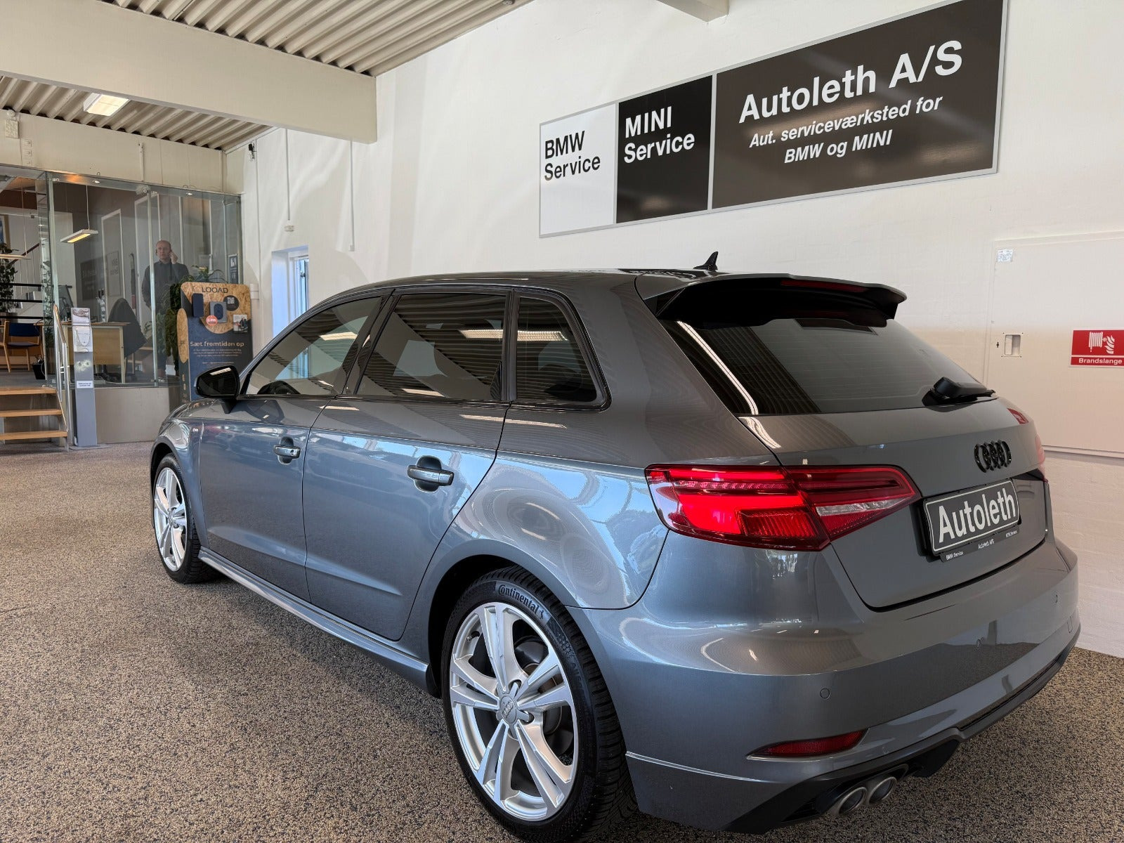 Gul Audi A3 fra 2020