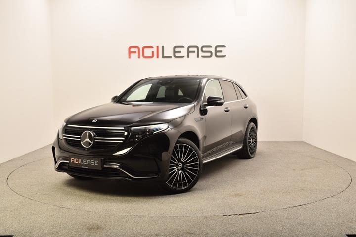 Sort Mercedes EQC400 fra 2021