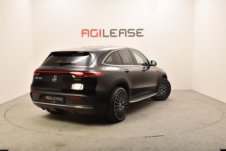 Sort Mercedes EQC400 fra 2021