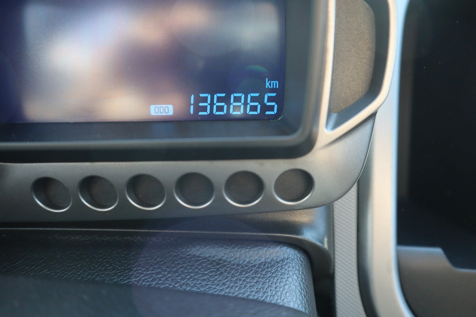 Blå Chevrolet Aveo fra 2012