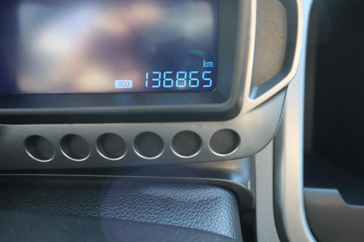 Blå Chevrolet Aveo fra 2012