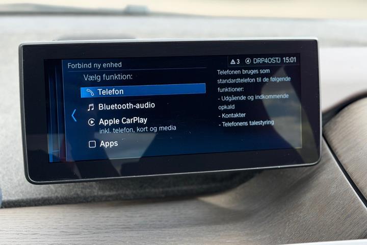Orange BMW i3 fra 2020