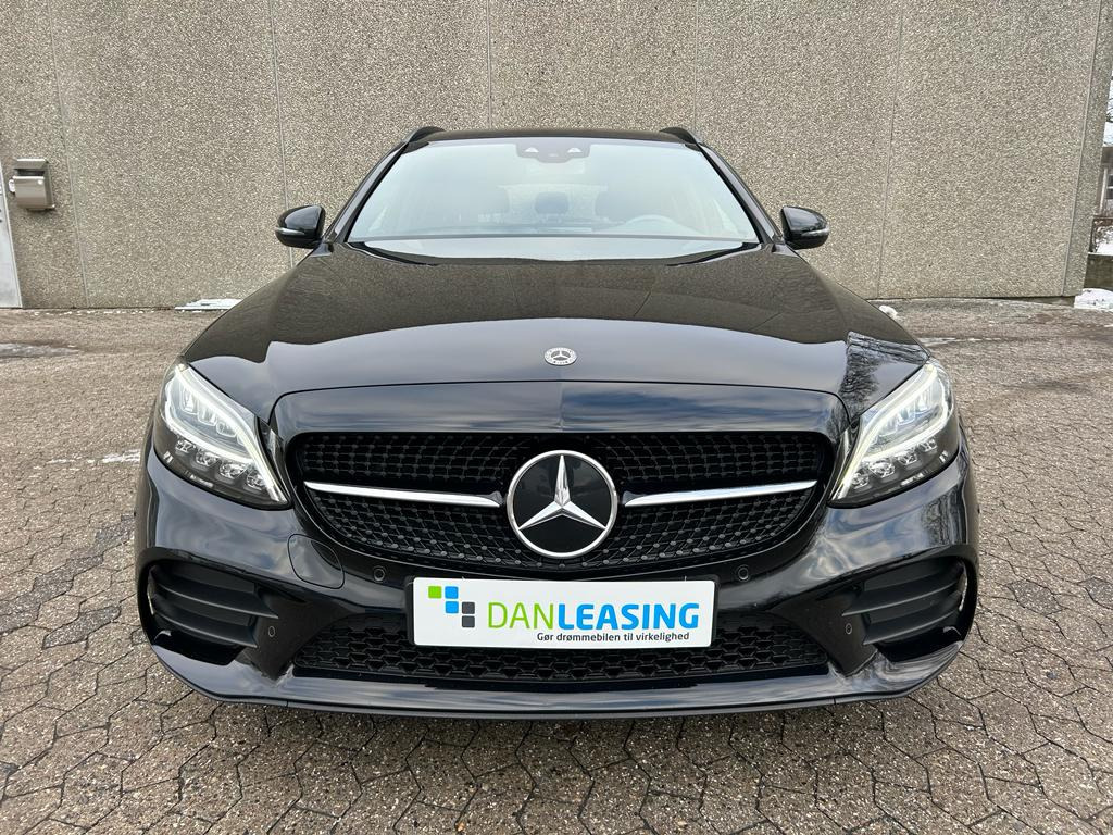 Sort Mercedes C220 d fra 2018
