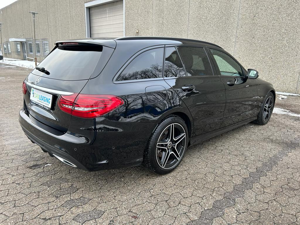 Sort Mercedes C220 d fra 2018