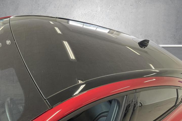 Rød Ford Mustang Mach-E fra 2022