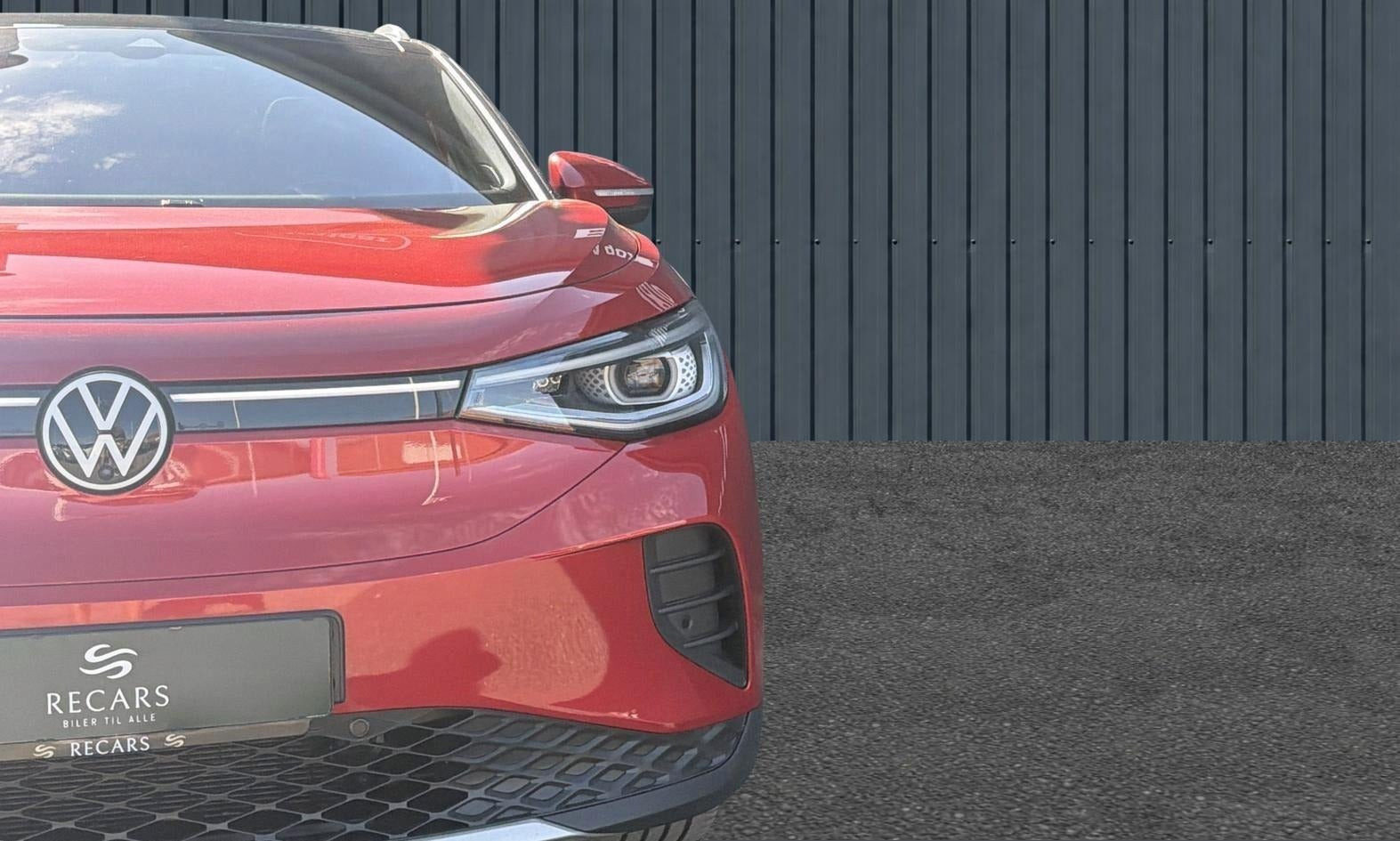 Rød VW ID.4 fra 2023