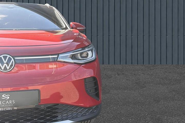 Rød VW ID.4 fra 2023