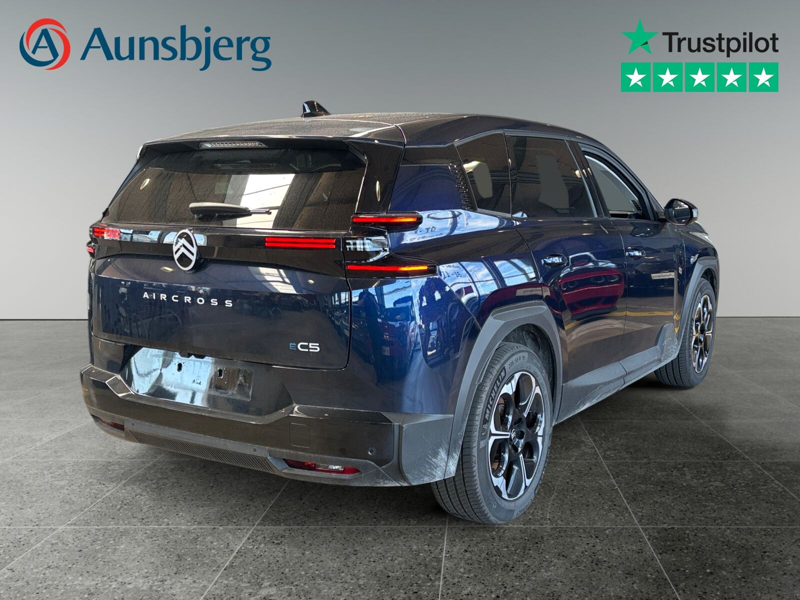 Blå Citroën ë-C5 Aircross fra 2025