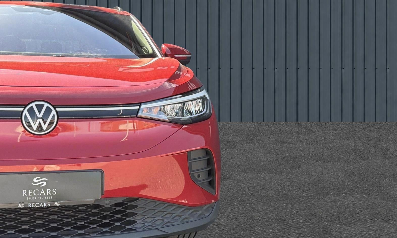 Rød VW ID.4 fra 2023