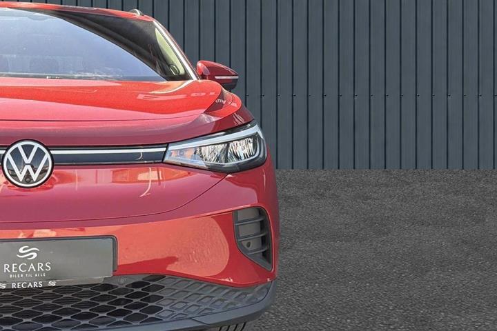 Rød VW ID.4 fra 2023