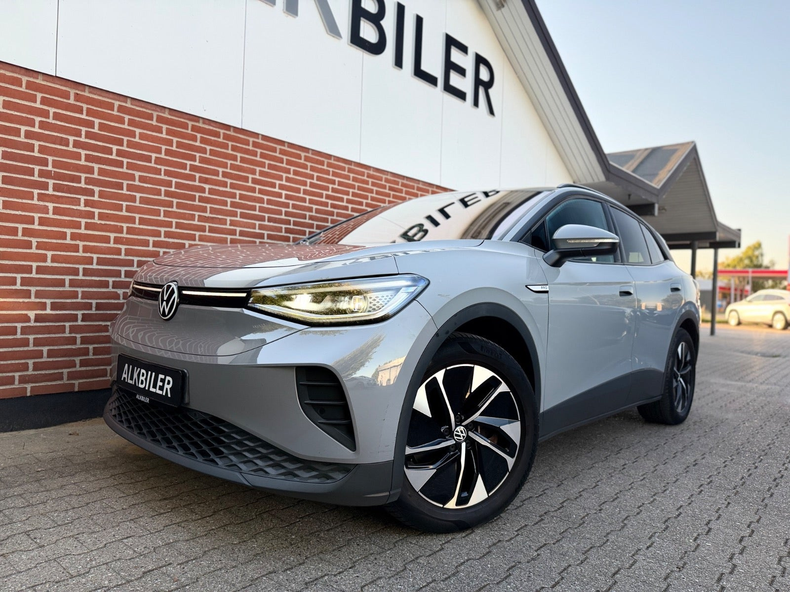 Grå VW ID.4 fra 2021
