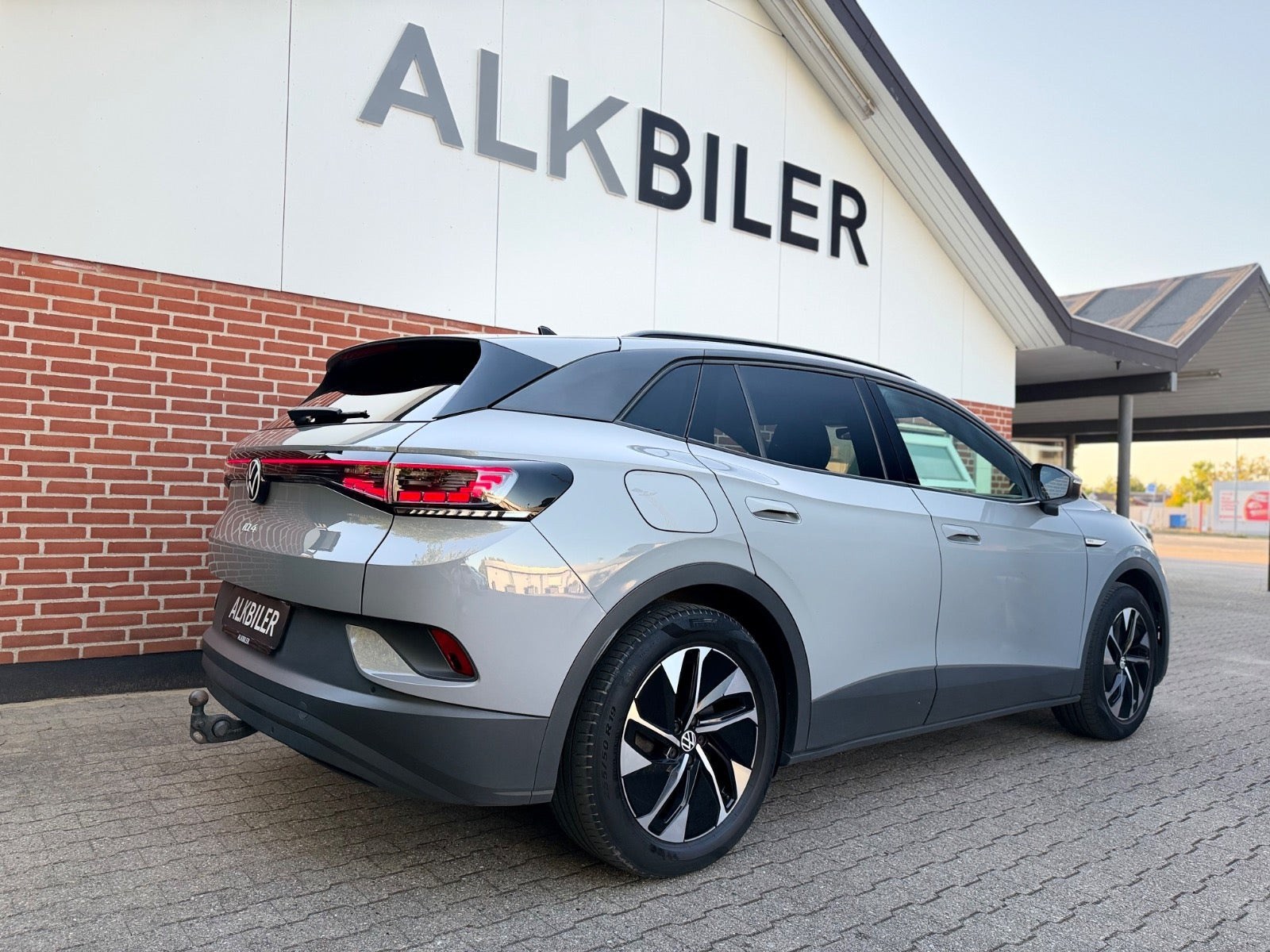 Grå VW ID.4 fra 2021
