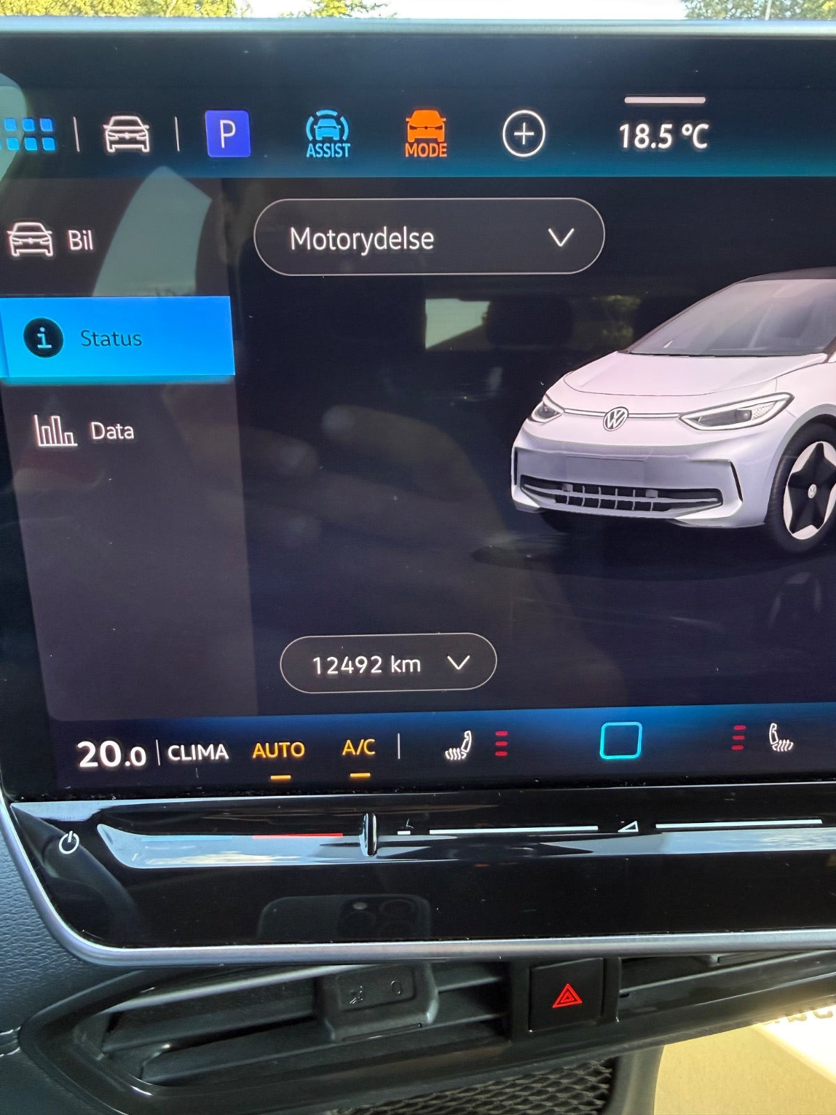Grå VW ID.3 fra 2025