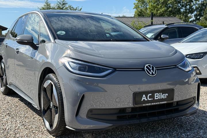 Grå VW ID.3 fra 2025