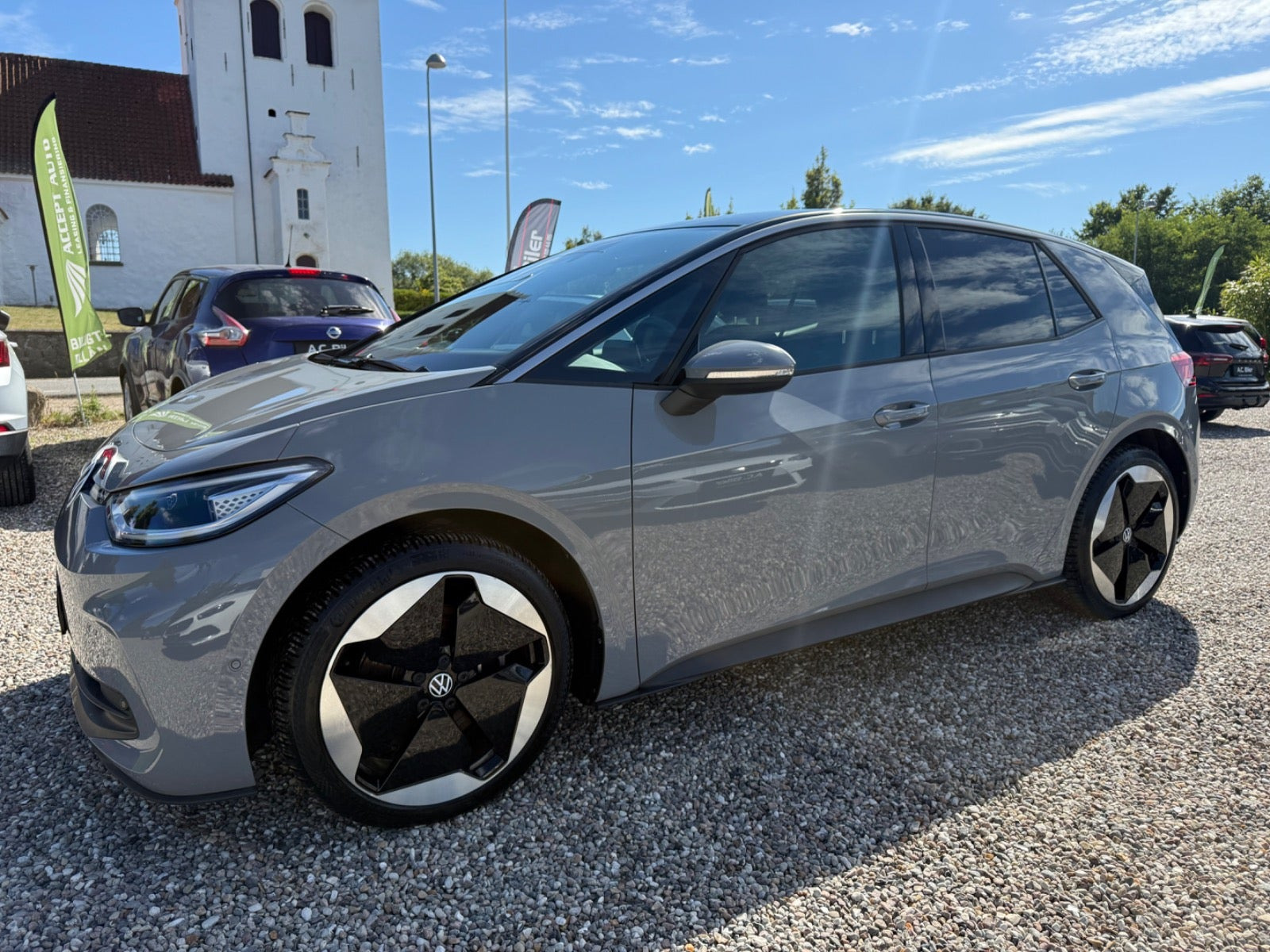 Grå VW ID.3 fra 2025