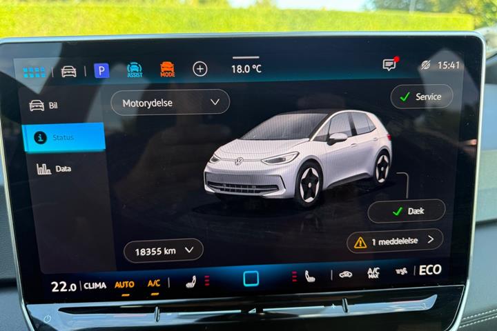 Grå VW ID.3 fra 2025