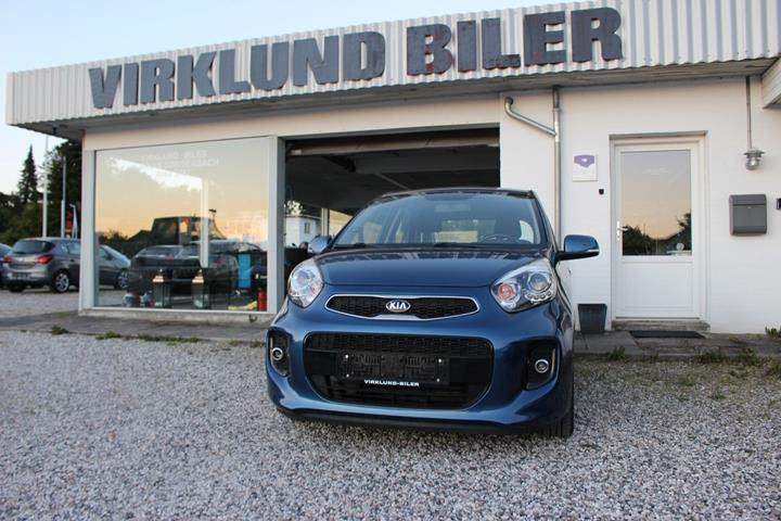 Blå Kia Picanto fra 2016