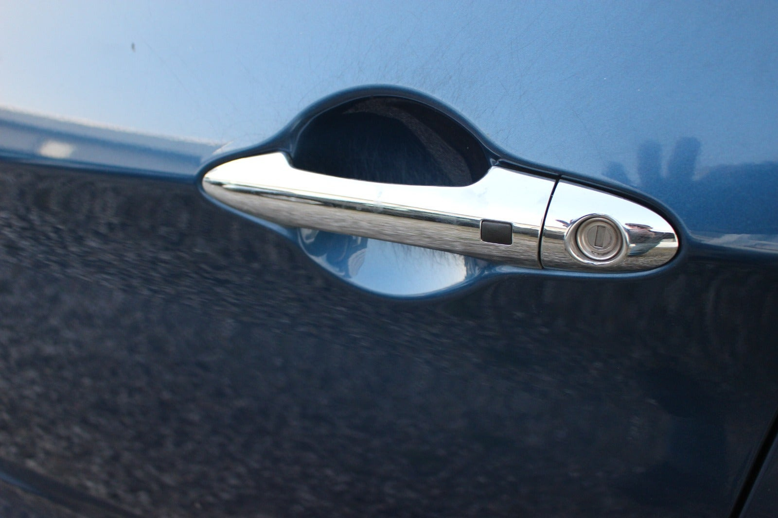 Blå Kia Picanto fra 2016