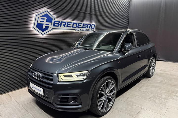 Grå Audi Q5 fra 2018