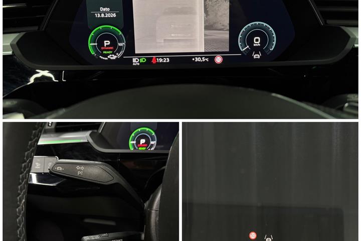 Beige Audi e-tron fra 2021