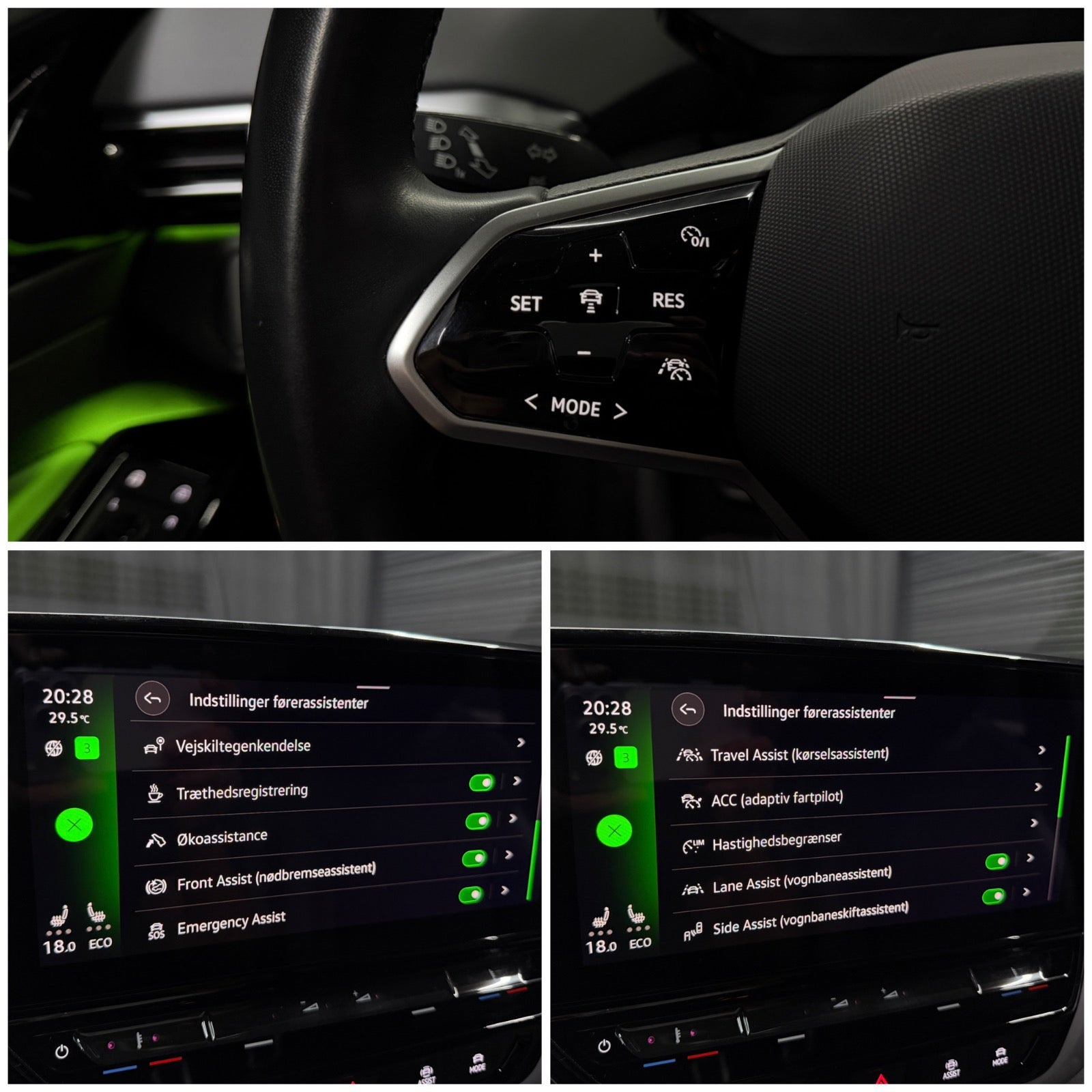 Rød VW ID.4 fra 2023