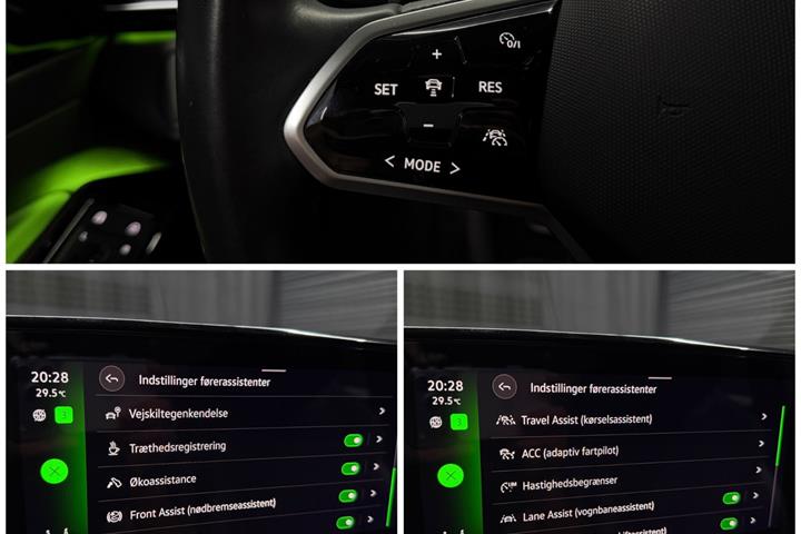 Rød VW ID.4 fra 2023