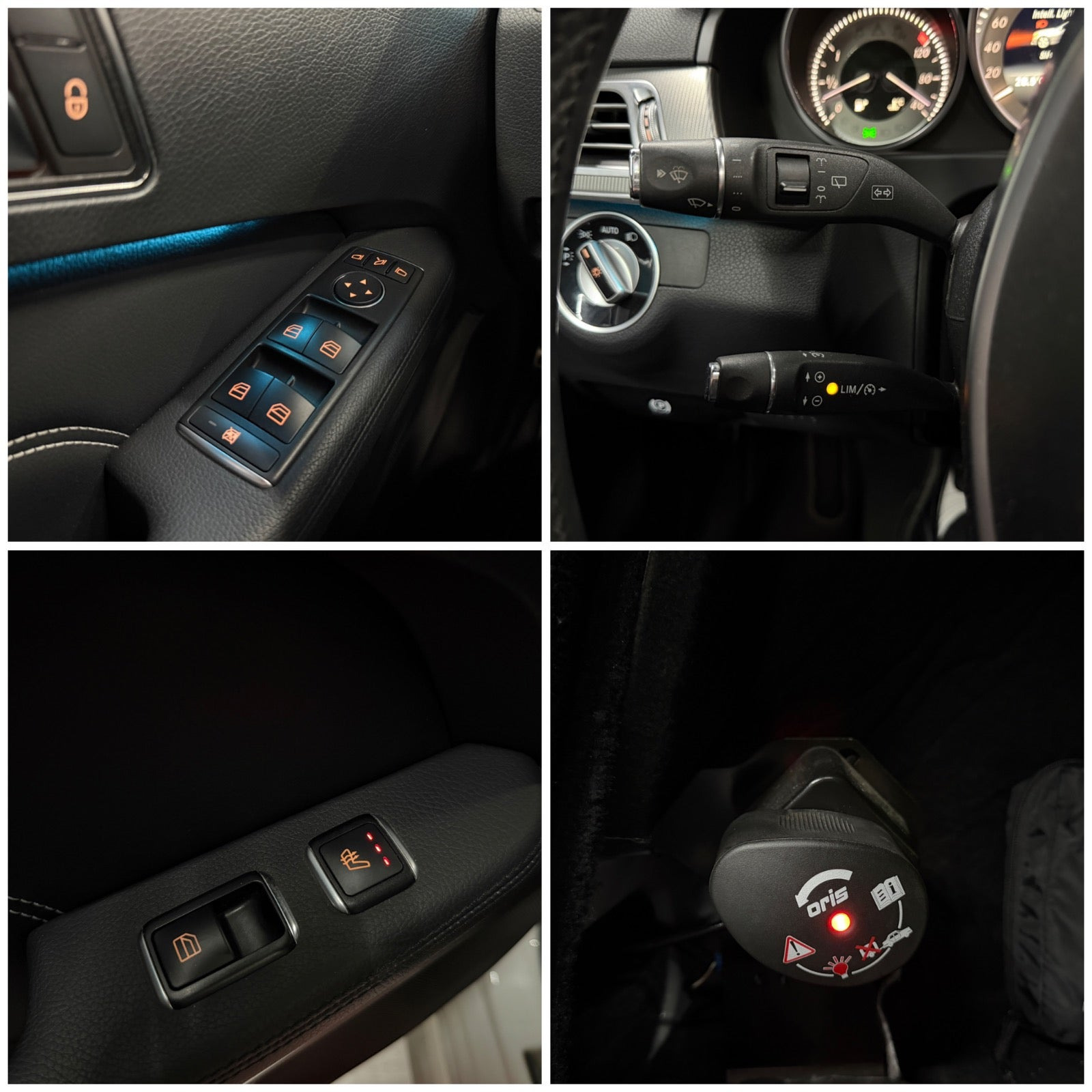 Hvid Mercedes E350 fra 2014