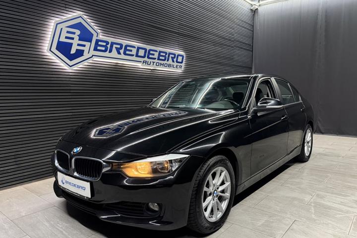 Sort BMW 316d fra 2014