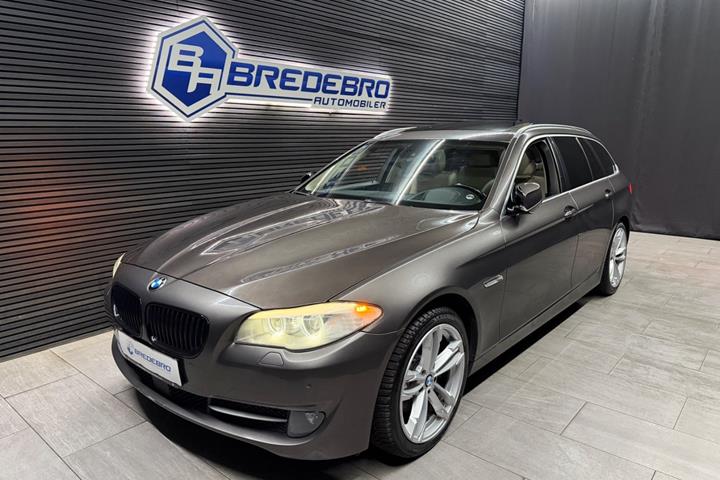 Brun BMW 525d fra 2011