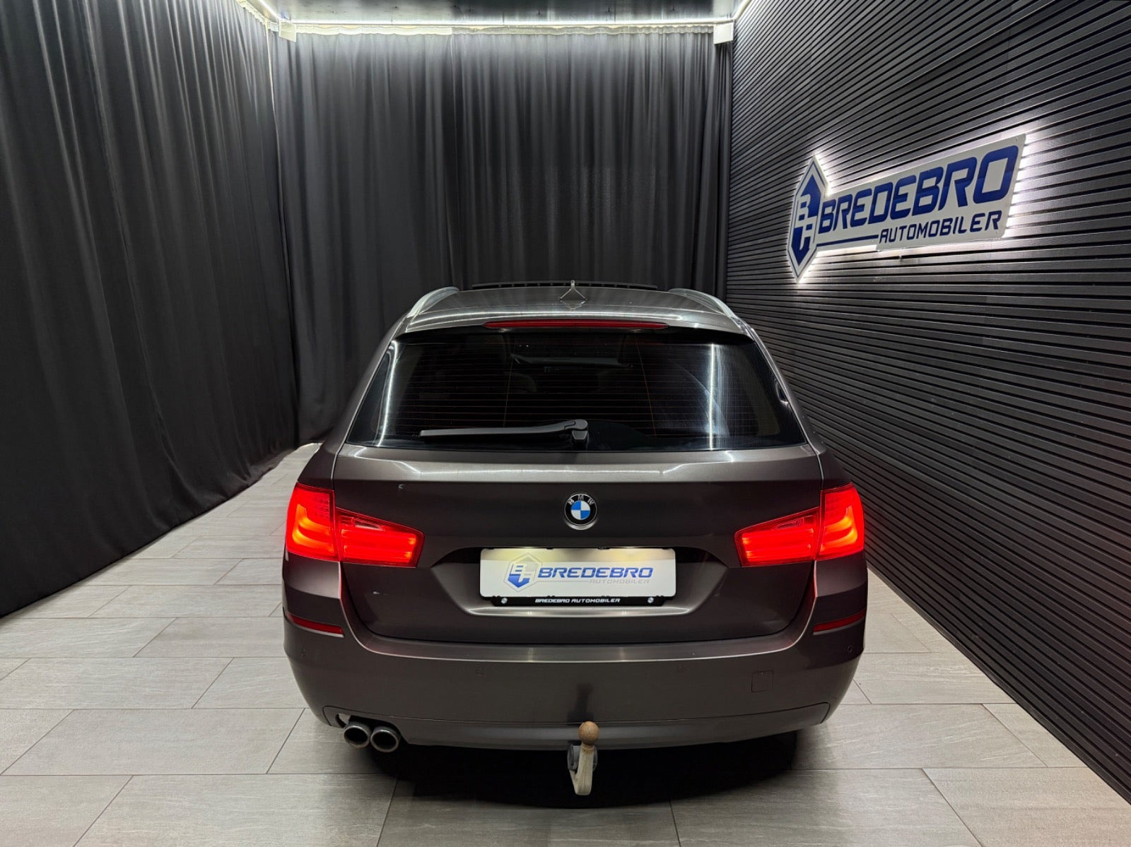 Brun BMW 525d fra 2011