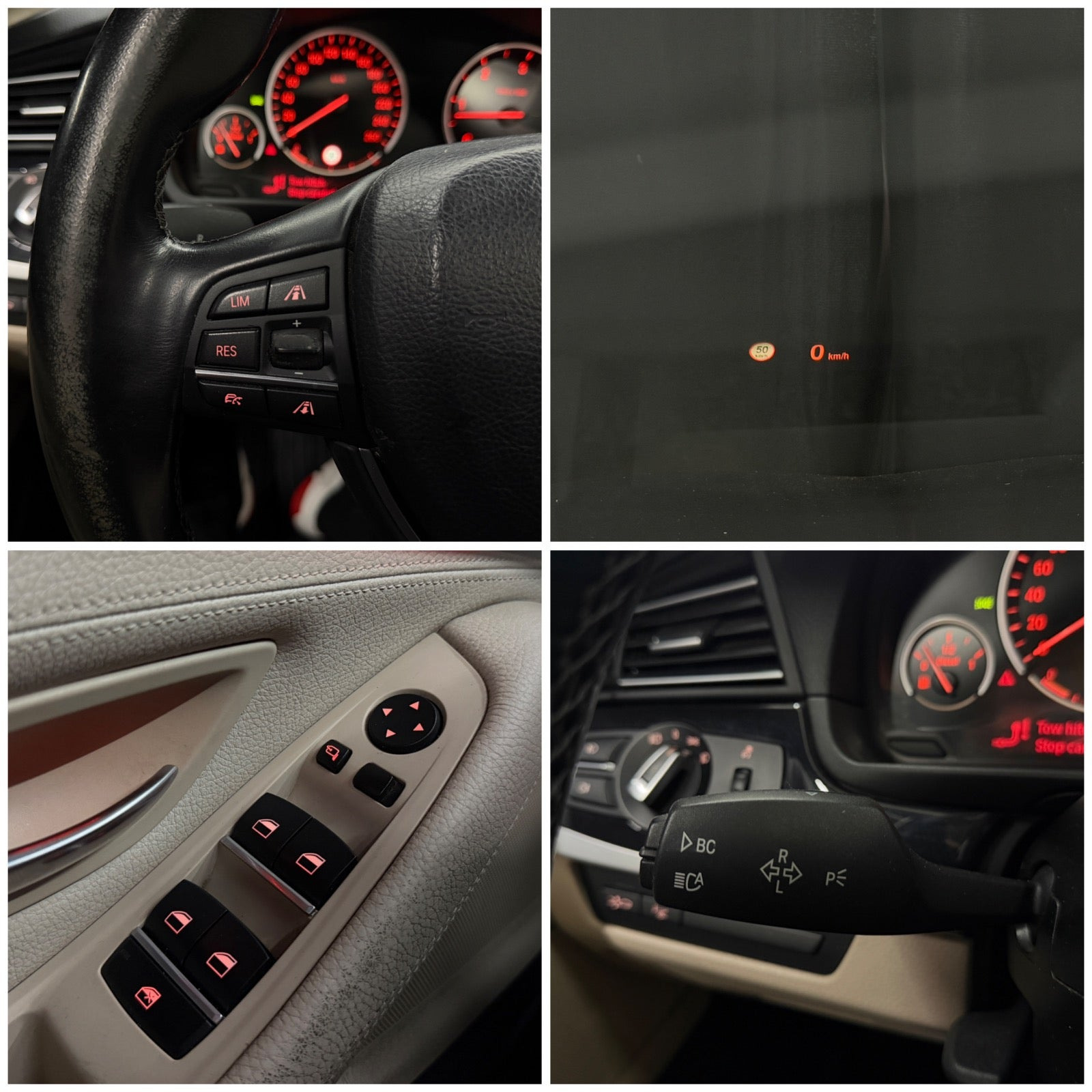 Brun BMW 525d fra 2011