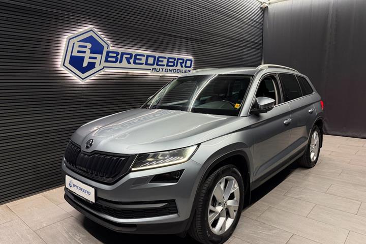 Grå Skoda Kodiaq fra 2019