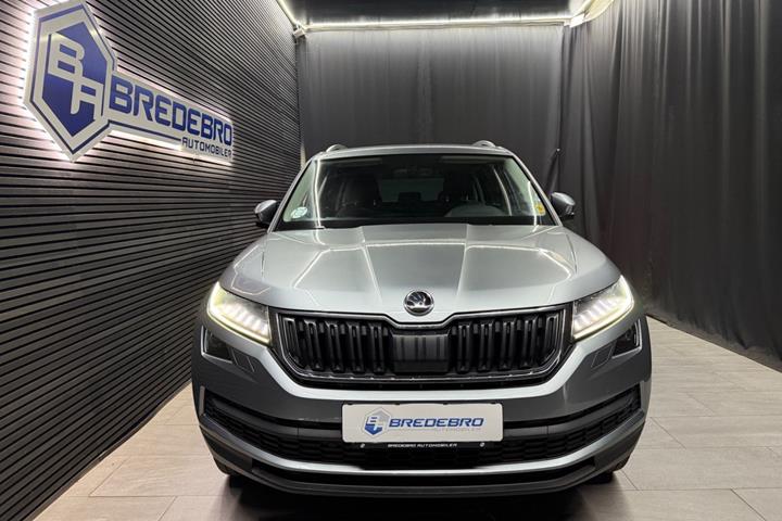 Grå Skoda Kodiaq fra 2019