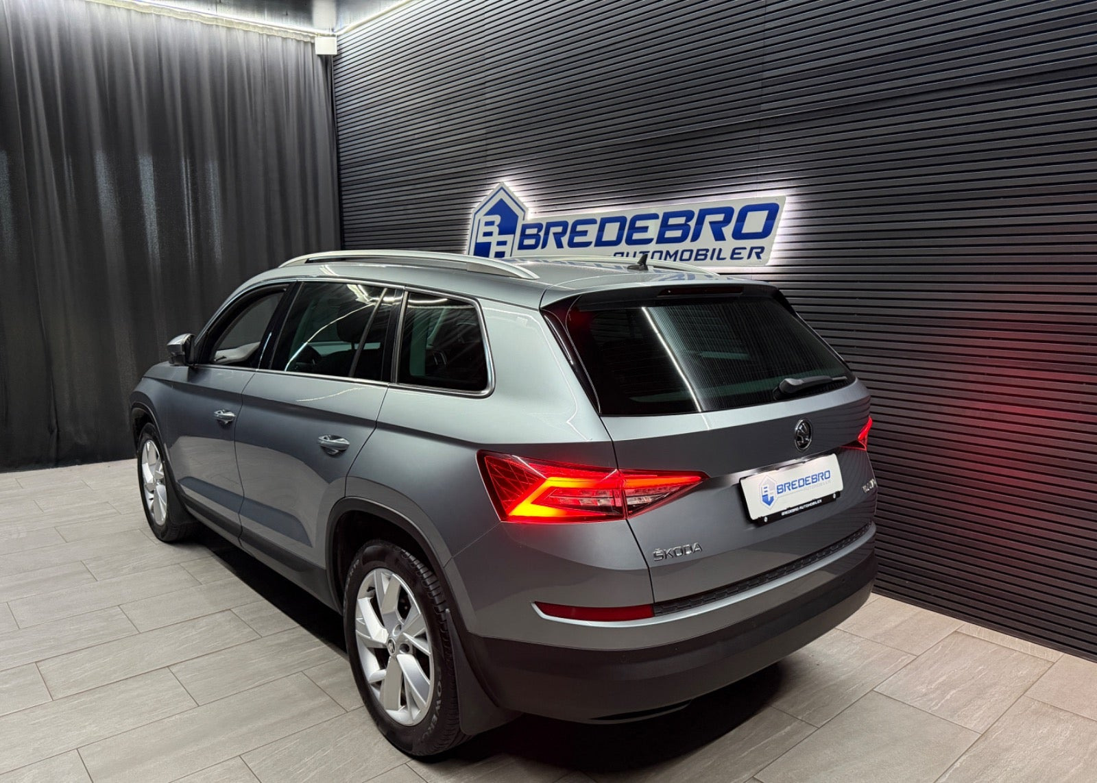 Grå Skoda Kodiaq fra 2019
